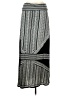 Max Studio Chevron-herringbone Gray Casual Skirt Size L - photo 1
