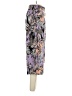 Francesca's 100% Rayon Print Purple Casual Pants Size S - photo 4