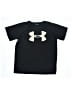 Under Armour 100% Polyester Black Active T-Shirt Size M (youth) - photo 1