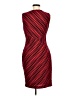 Calvin Klein Stripes Red Cocktail Dress Size M (estimated) - photo 2