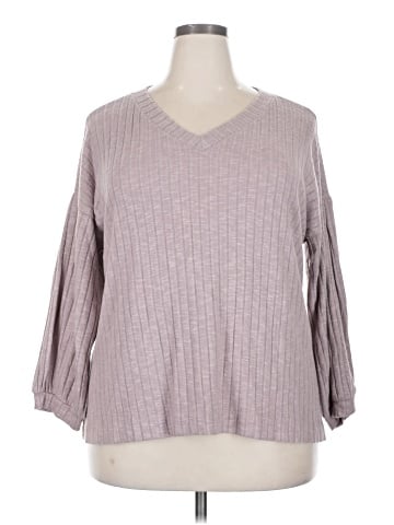 Chris & Carol 3/4 Sleeve Top (view 1)