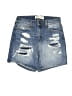 Mudd 100% Cotton Blue Denim Shorts Size 1 - photo 1