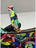 Boutique Moschino Paisley Yellow Black Wristlet One size - photo 8