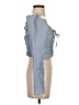 Topshop Blue Long Sleeve Top Size 4 - photo 4