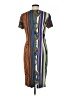 Escada Graphic Brown Cocktail Dress Size EU 40 / US 10 - photo 2