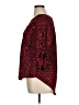 Torrid 100% Polyester Animal Print Red 3/4 Sleeve Blouse Size 1X Plus (1) - photo 5