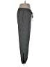 Bisou Bisou 100% Polyester Houndstooth Gray Casual Pants Size L - photo 4