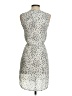 H&M 100% Polyester Polka Dots Ivory Casual Dress Size 0 - photo 2