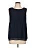 Max Studio 100% Polyester Blue Sleeveless Blouse Size L - photo 1