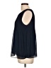 Max Studio 100% Polyester Blue Sleeveless Blouse Size L - photo 5