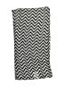 Unbranded 100% Polyester Chevron-herringbone Gray White Scarf One size - photo 2