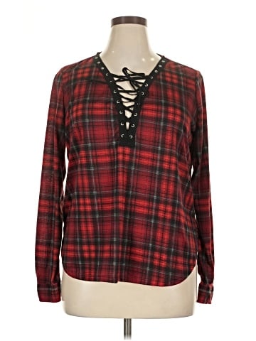 Polly & Esther Long Sleeve Blouse (view 1)