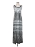 Chico's Chevron-herringbone Gray Casual Dress Size Sm (0) - photo 1