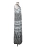Chico's Chevron-herringbone Gray Casual Dress Size Sm (0) - photo 4
