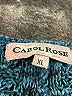 Carol Rose Tweed Teal Pullover Sweater Size XL - photo 7