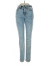 Altar'd State Hearts Blue Jeans Size 24 waist - photo 1