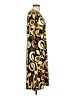 Assorted Brands Print Yellow Casual Dress Size S - photo 4