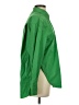 Babaton 100% Cotton Solid Green Long Sleeve Button-Down Shirt Size XS - photo 4