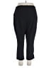 Cato Solid Black Active Pants Size 20W - photo 2