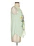 Mine 100% Polyester Green Sleeveless Blouse Size S - photo 4