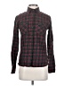 Key 100% Cotton Plaid Red Long Sleeve Button-Down Shirt Size S - photo 1