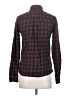 Key 100% Cotton Plaid Red Long Sleeve Button-Down Shirt Size S - photo 2