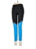 Kimberly C. Color Block Blue Active Pants Size M - photo 1