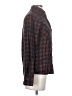 Key 100% Cotton Plaid Red Long Sleeve Button-Down Shirt Size S - photo 4