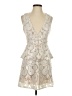 BCBGMAXAZRIA Ivory Cocktail Dress Size 0 - photo 1