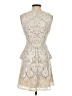 BCBGMAXAZRIA Ivory Cocktail Dress Size 0 - photo 2