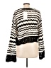 Zara Chevron-herringbone Black Pullover Sweater Size L - photo 2