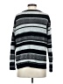 Lizwear by Liz Claiborne Stripes Gray Pullover Sweater Size S - photo 2