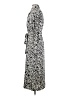 H&M 100% Polyester Animal Print Gray Casual Dress Size XS - photo 5