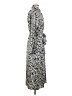 H&M 100% Polyester Animal Print Gray Casual Dress Size XS - photo 4