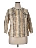 JM Collection Animal Print Gold Jacket Size 14 (petite) - photo 1