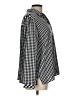 J.Jill Checkered-gingham Black Long Sleeve Blouse Size L - photo 4