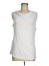 Assorted Brands White Sleeveless T-Shirt Size M - photo 1