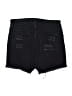 S.O.N.G. Hearts Black Denim Shorts Size 7 - photo 2