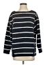 Lou & Grey Stripes Blue Pullover Sweater Size S - photo 1