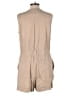 Cache 100% Tencel Solid Tan Romper Size L - photo 2