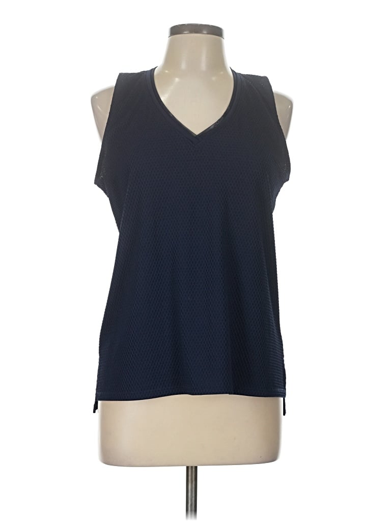 Pre-owned Lucky In Love Sleeveless T-shirt In Blue