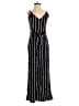 Forever 21 100% Rayon Stripes Black Jumpsuit Size S - photo 1