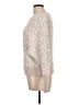 Jessica Simpson 100% Polyester Animal Print Tan Pullover Sweater Size L - photo 5