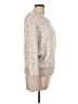 Jessica Simpson 100% Polyester Animal Print Tan Pullover Sweater Size L - photo 4