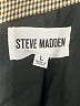Steve Madden 100% Polyester Houndstooth Gray Blazer Size L - photo 6