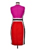 Calvin Klein Color Block Red Cocktail Dress Size 6 - photo 2