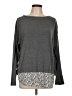 Suzanne Betro Gray Pullover Sweater Size L - photo 1