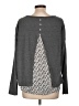 Suzanne Betro Gray Pullover Sweater Size L - photo 2
