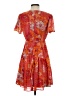 Taylor Paisley Orange Casual Dress Size 2 - photo 2