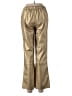 Assorted Brands Metallic Gold Casual Pants Size S - photo 2